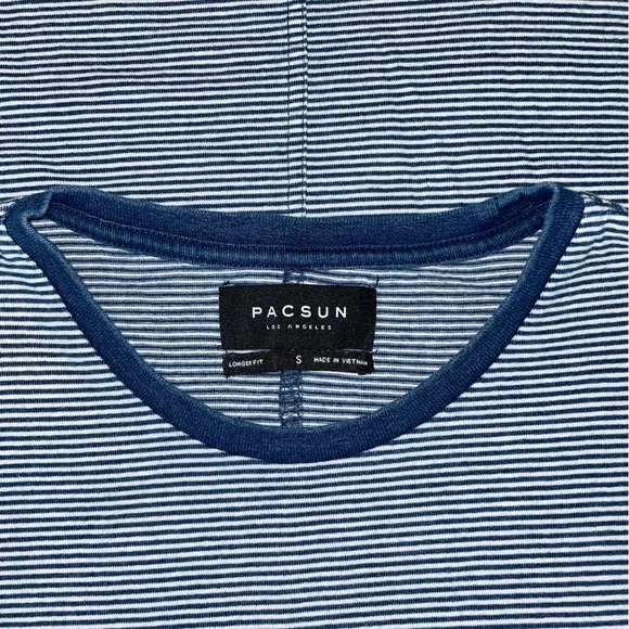 BUNDLE 6 Basic Striped Tees (S/M) Pacsun/On the Byas - Picture 3 of 13